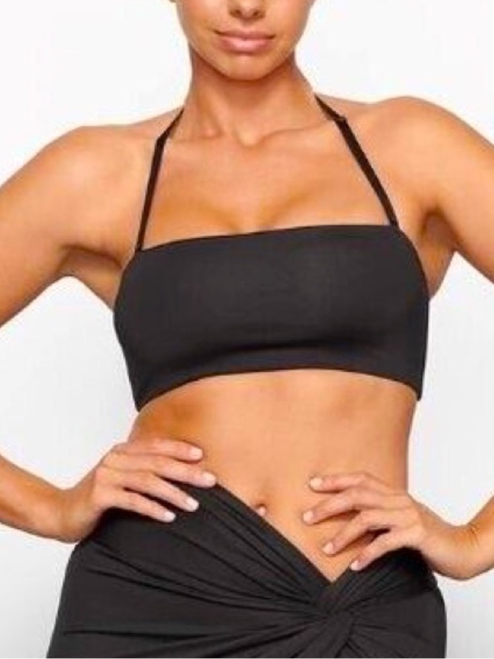 NWT Skims Recycled Swim Bandeau Bikini Top
